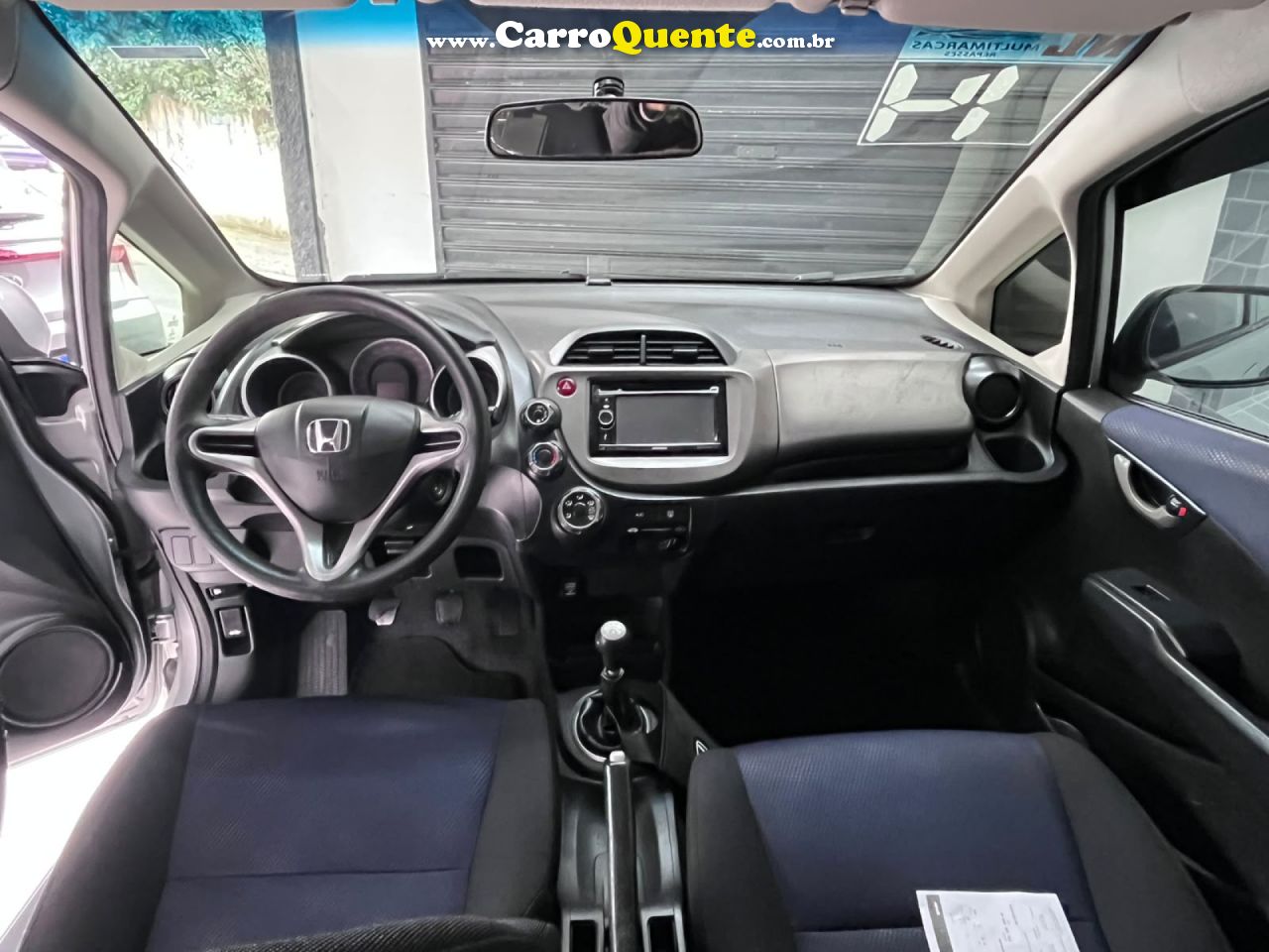 HONDA   FIT DX 1.4 FLEX 16V 5P MEC.   PRATA 2014 1.4 FLEX - Loja