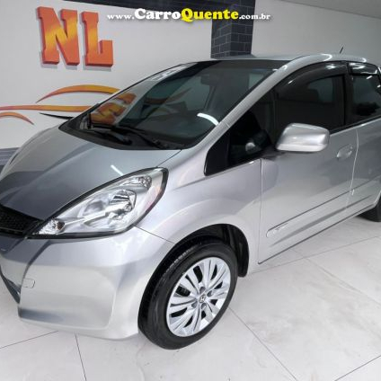 HONDA   FIT DX 1.4 FLEX 16V 5P MEC.   PRATA 2014 1.4 FLEX