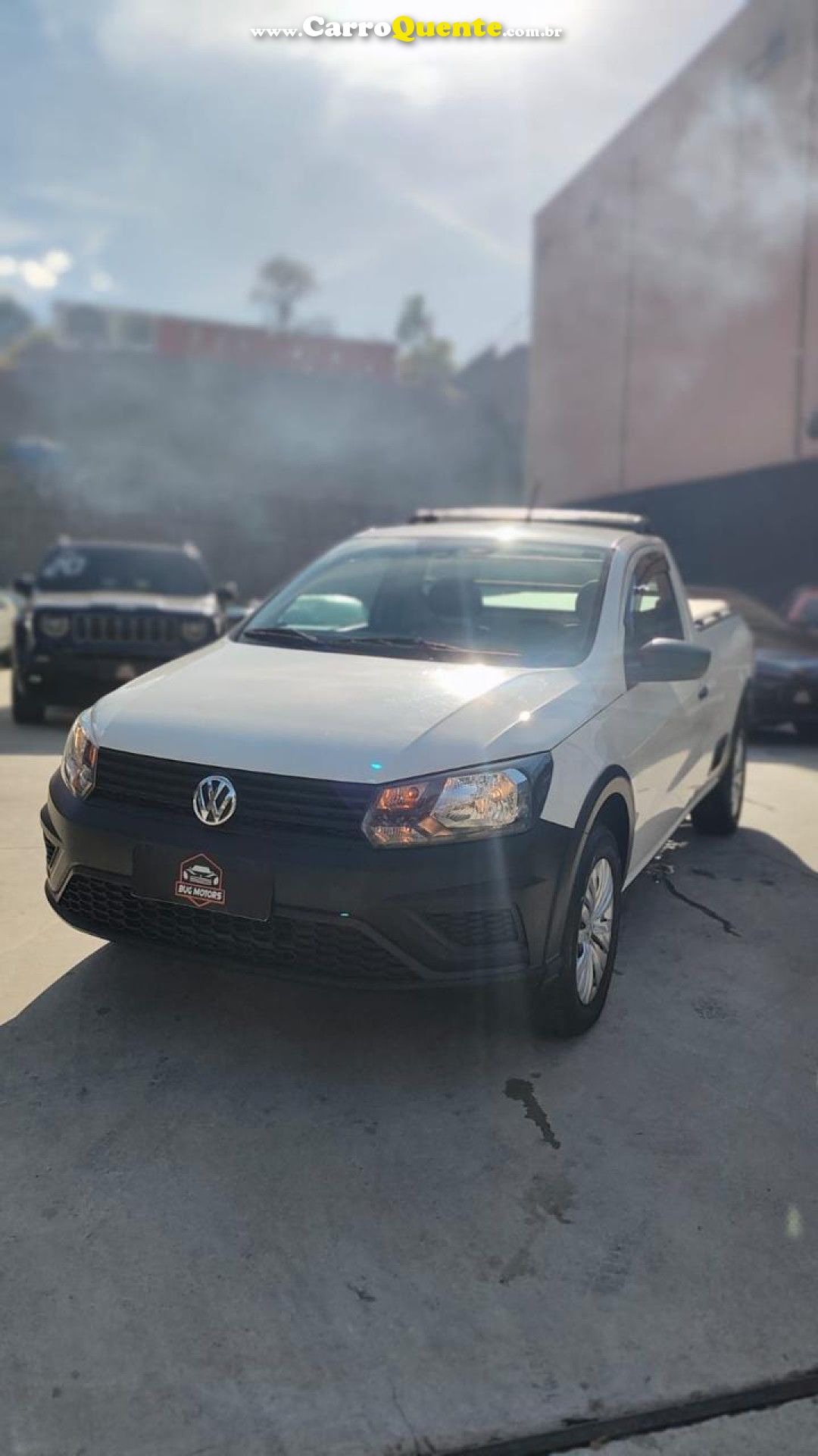 VOLKSWAGEN   SAVEIRO ROBUST 1.6 TOTAL FLEX 8V   BRANCO 2022 1.6 FLEX - Loja