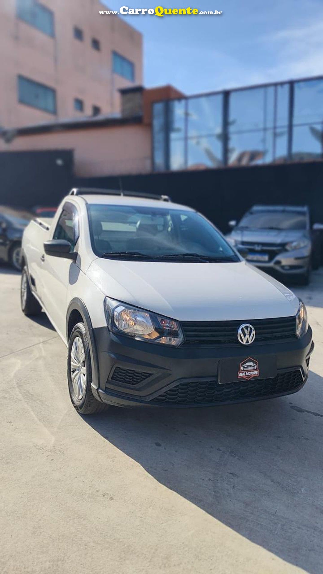 VOLKSWAGEN   SAVEIRO ROBUST 1.6 TOTAL FLEX 8V   BRANCO 2022 1.6 FLEX - Loja