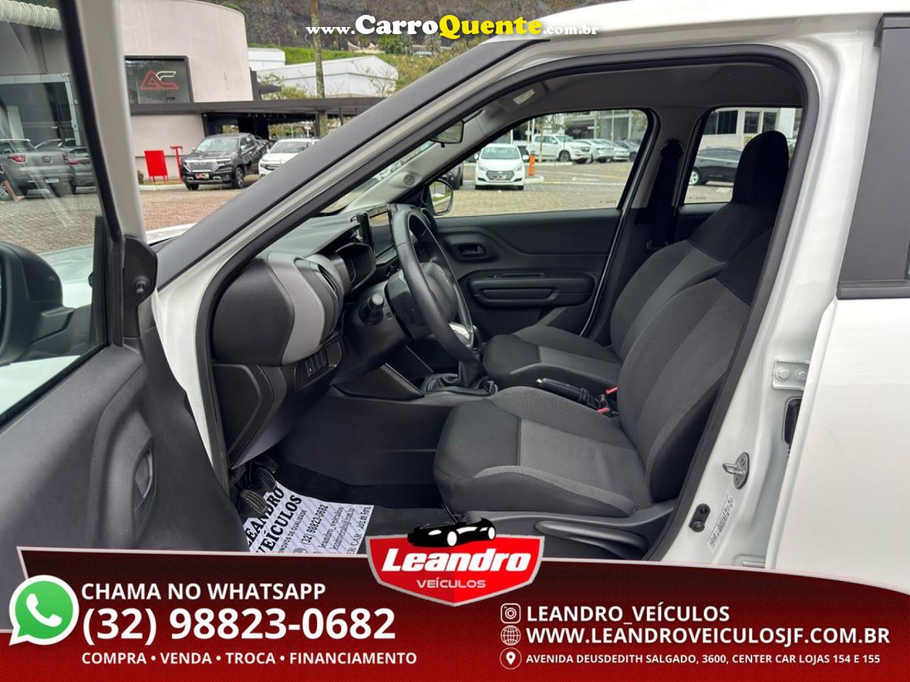 CITROËN   C3 LIVE PACK 1.0 FLEX 6V 5P MEC.   BRANCO 2024 1.0 FLEX - Loja