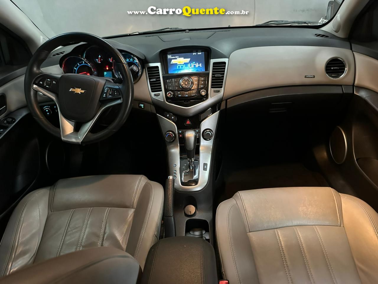CHEVROLET   CRUZE LTZ 1.8 16V FLEXPOWER 4P AUT.   PRATA 2014 1.8 FLEX - Loja