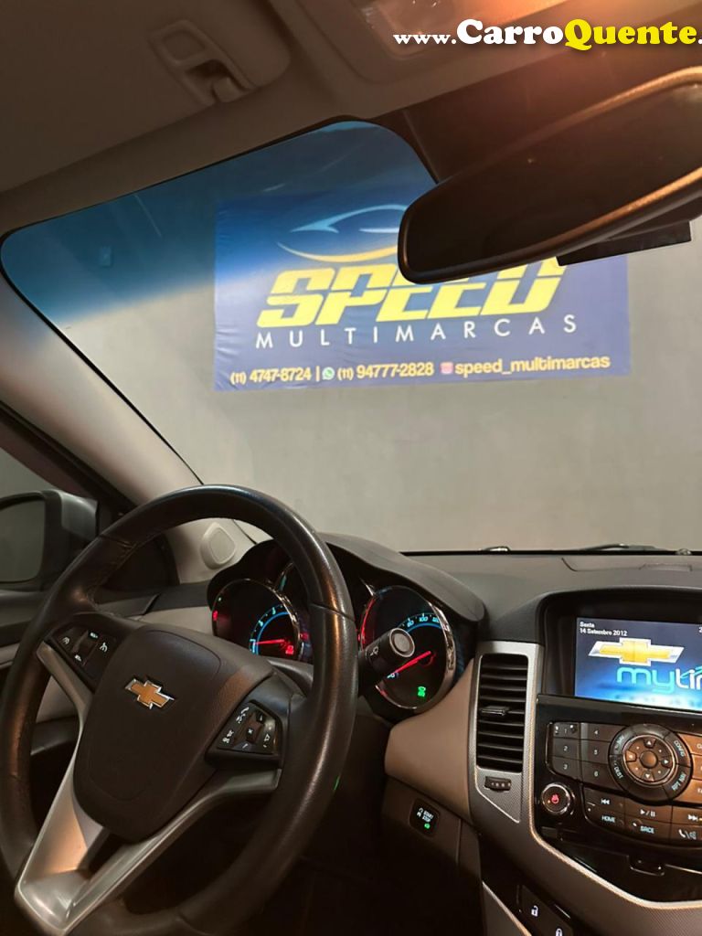 CHEVROLET   CRUZE LTZ 1.8 16V FLEXPOWER 4P AUT.   PRATA 2014 1.8 FLEX - Loja
