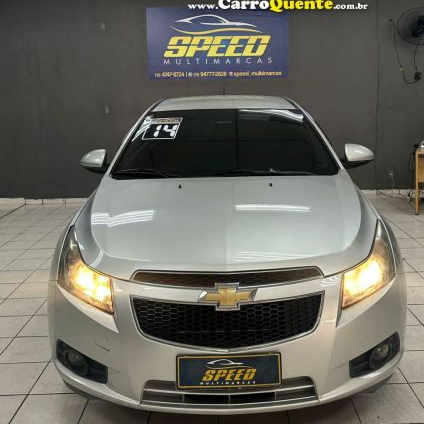 CHEVROLET   CRUZE LTZ 1.8 16V FLEXPOWER 4P AUT.   PRATA 2014 1.8 FLEX