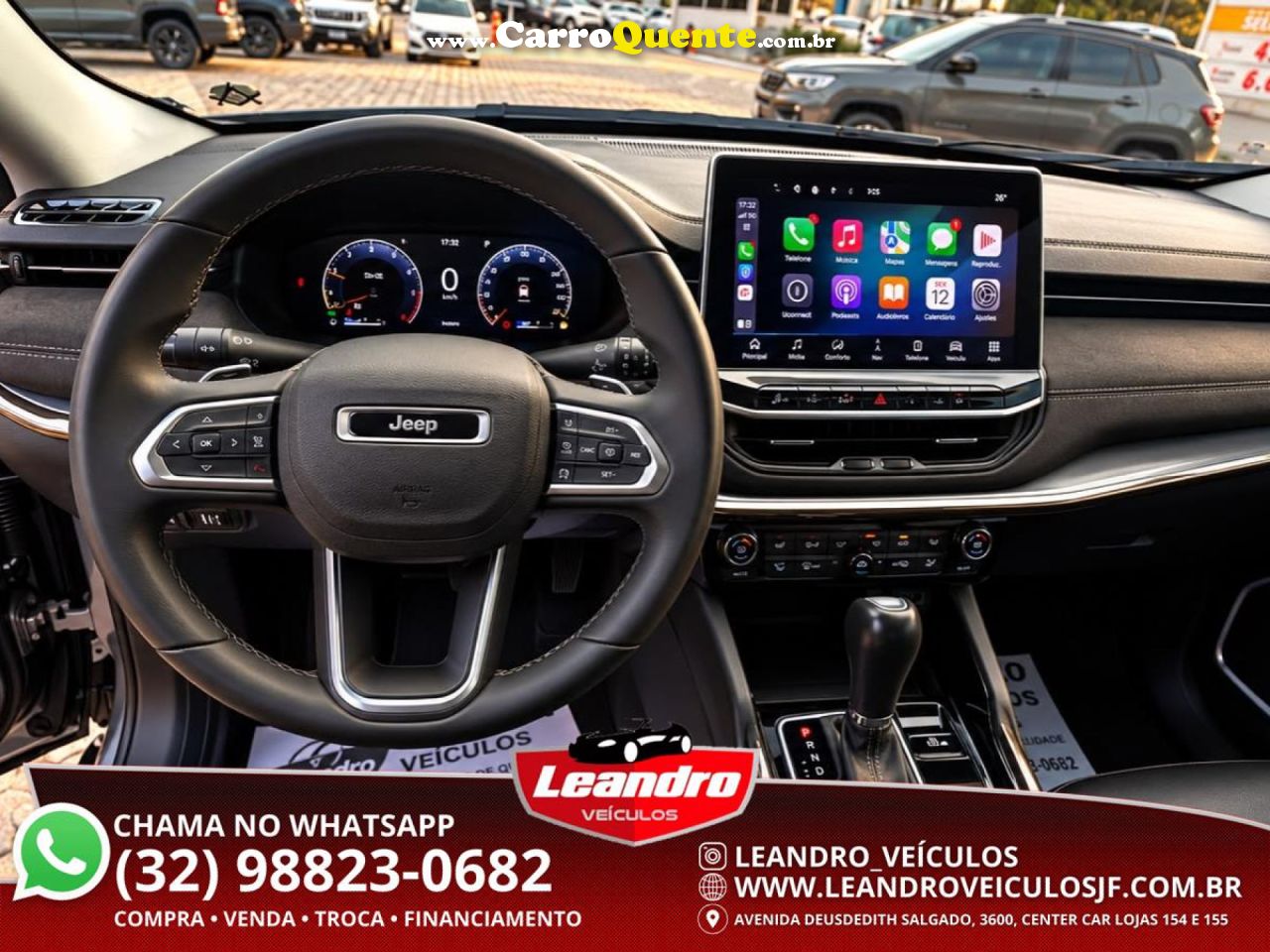 JEEP   COMMANDER LIMITED T270 1.3 TB FLEX AUT.   PRATA 2023 1.3 FLEX - Loja