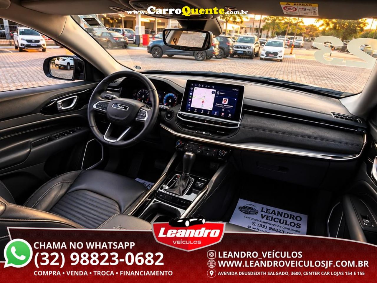 JEEP   COMMANDER LIMITED T270 1.3 TB FLEX AUT.   PRATA 2023 1.3 FLEX - Loja