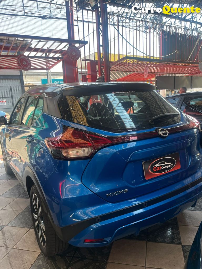 NISSAN   KICKS ADVANCE 1.6 16V FLEX AUT.   AZUL 2023 1.6 FLEX - Loja