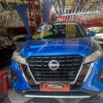 NISSAN   KICKS ADVANCE 1.6 16V FLEX AUT.   AZUL 2023 1.6 FLEX