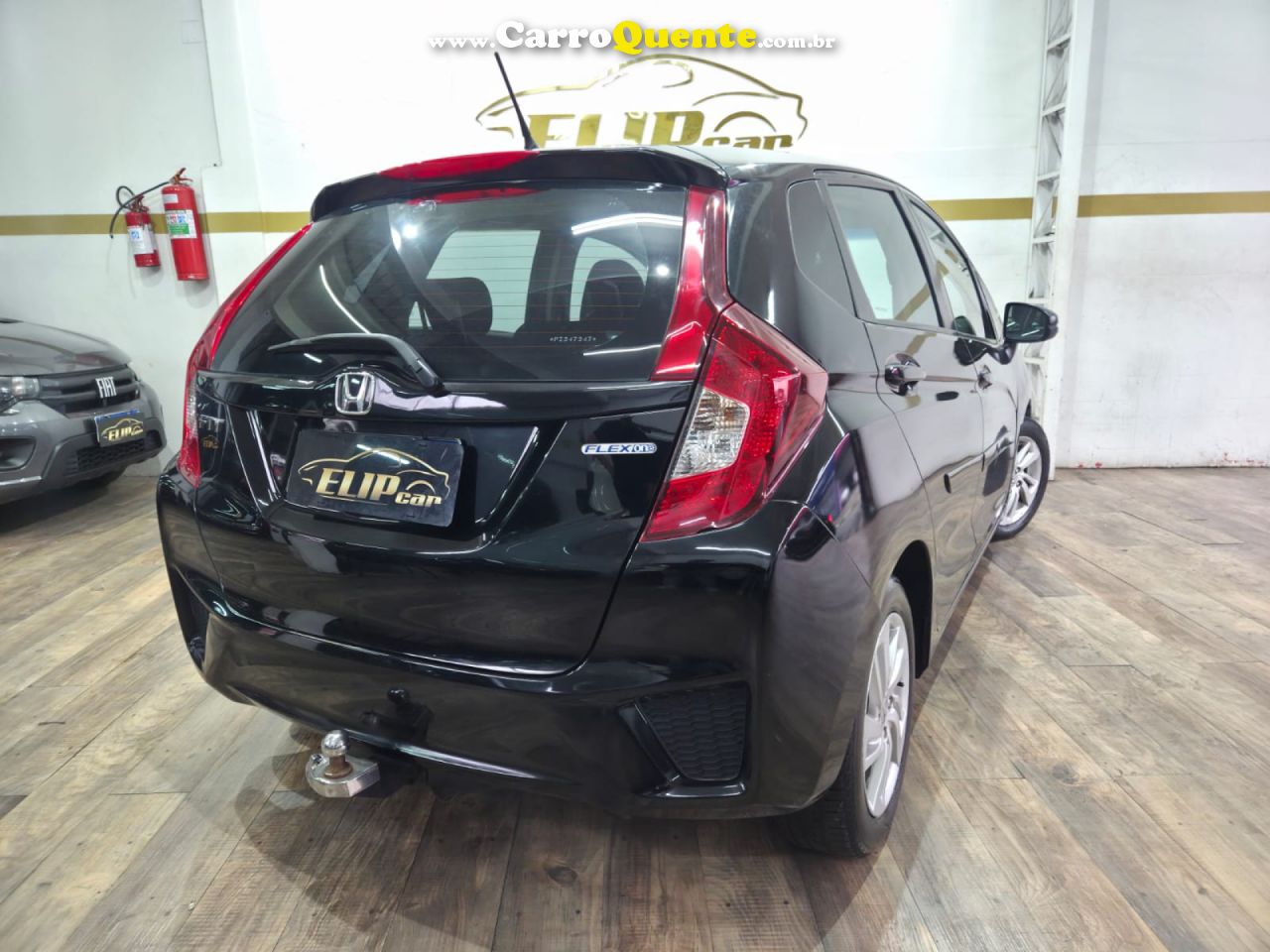 HONDA   FIT DX 1.5 FLEXONE 16V 5P AUT.   PRETO 2015 1.5 FLEX - Loja