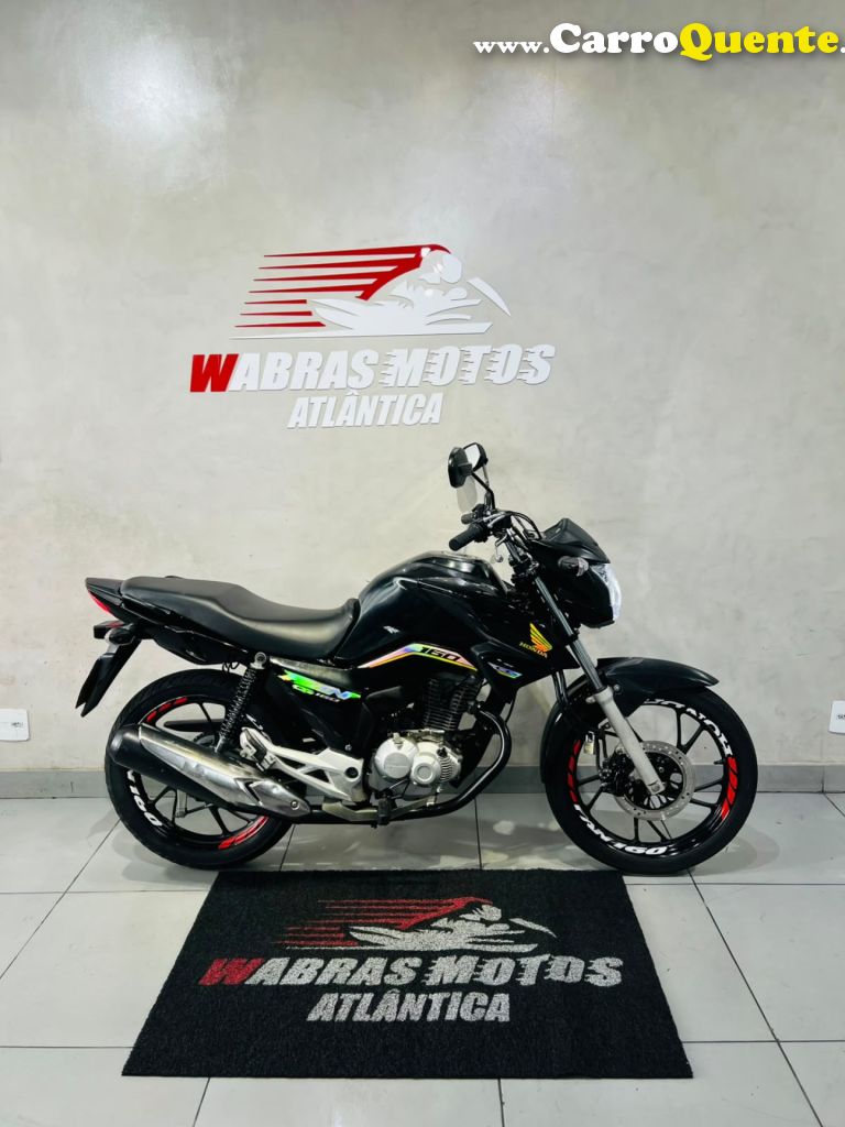 HONDA   HONDACG 160 FAN   PRETO 2022 160 CC FLEX - Loja
