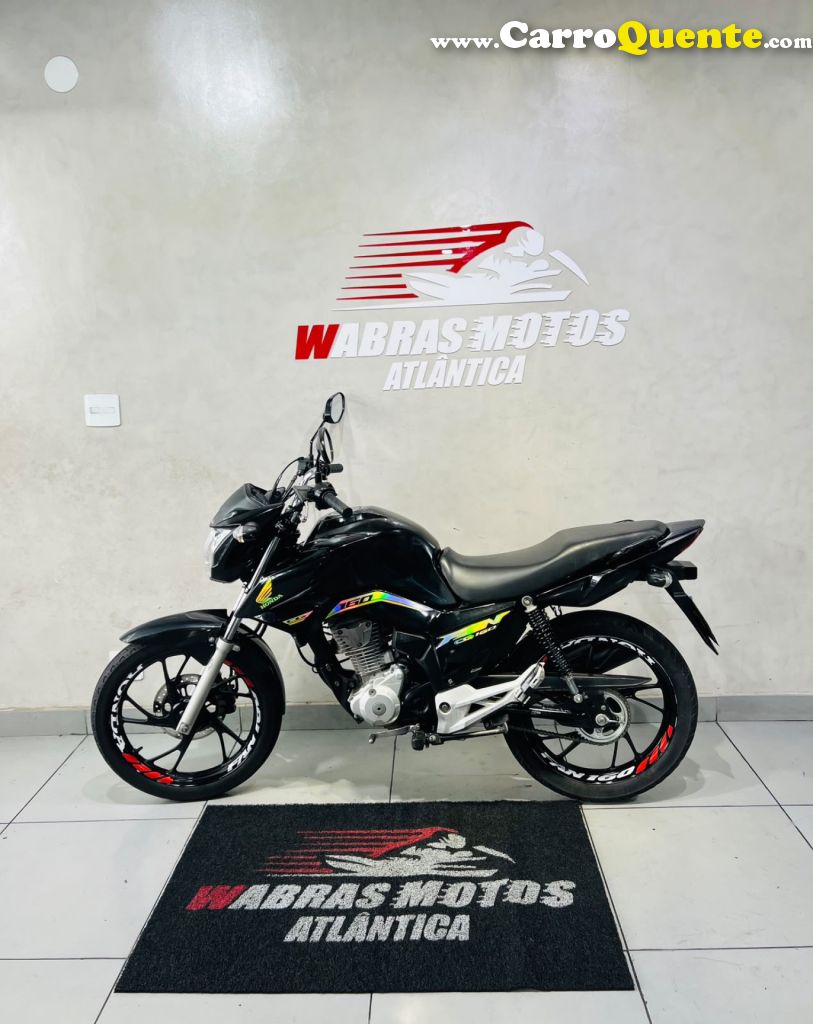 HONDA   HONDACG 160 FAN   PRETO 2022 160 CC FLEX - Loja