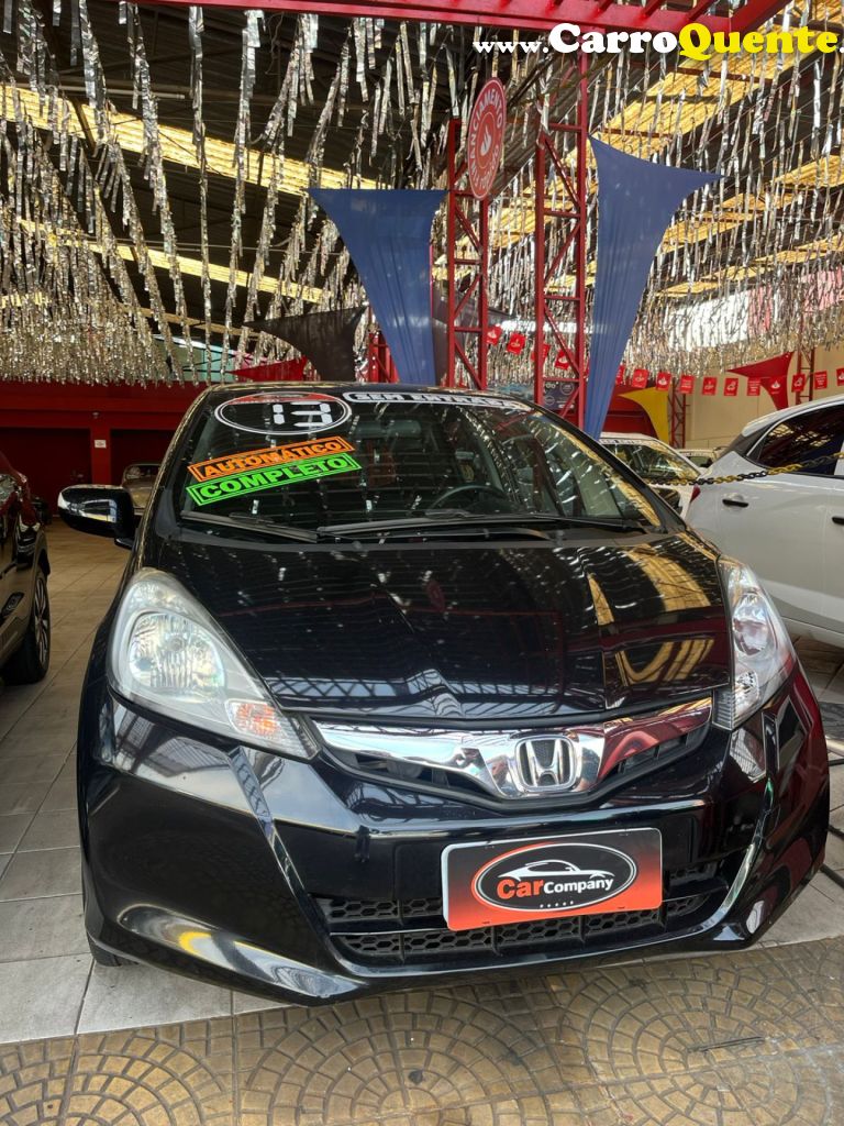 HONDA   FIT EXSEX 1.5 FLEXFLEXONE 16V 5P AUT.   PRETO 2013 0 FLEX - Loja