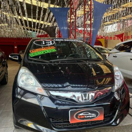 HONDA   FIT EXSEX 1.5 FLEXFLEXONE 16V 5P AUT.   PRETO 2013 0 FLEX