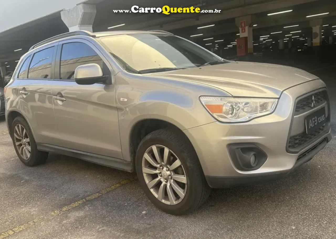 MITSUBISHI   MITSUBISHI ASX 2.0 2WD CVT 5P   CINZA 2015 2.0 GASOLINA - Loja