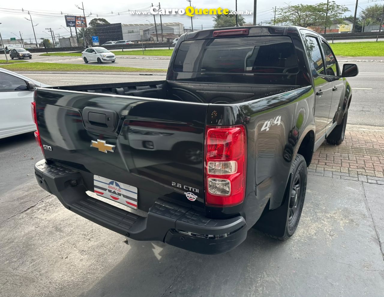 CHEVROLET   S10 PICK-UP LS 2.8 TDI 4X4 CD DIES. MEC.   PRETO 2021 2.8 DIESEL - Loja