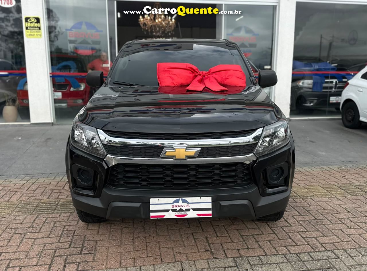 CHEVROLET   S10 PICK-UP LS 2.8 TDI 4X4 CD DIES. MEC.   PRETO 2021 2.8 DIESEL - Loja