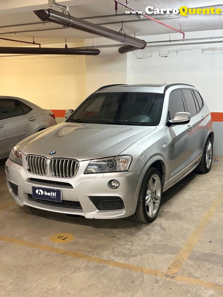 BMW   X3 XDRIVE 35IM-SPORT 3.0 306CV BI-TURBO   PRATA 2013 3.0 GASOLINA - Loja