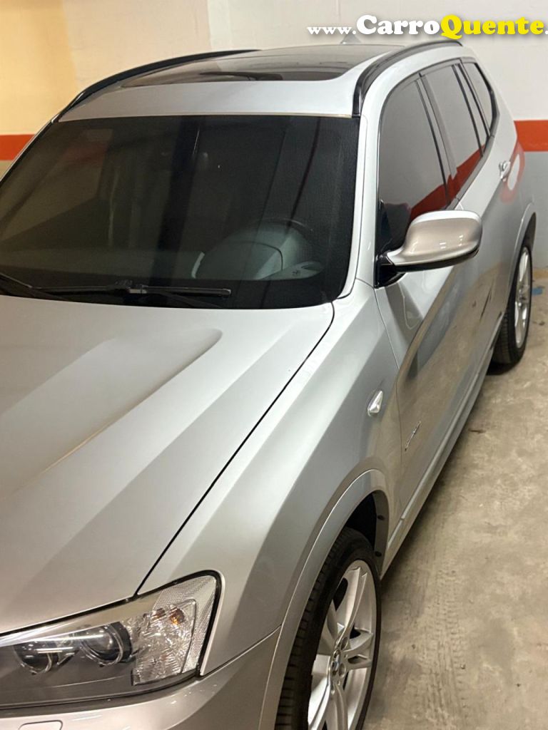 BMW   X3 XDRIVE 35IM-SPORT 3.0 306CV BI-TURBO   PRATA 2013 3.0 GASOLINA - Loja