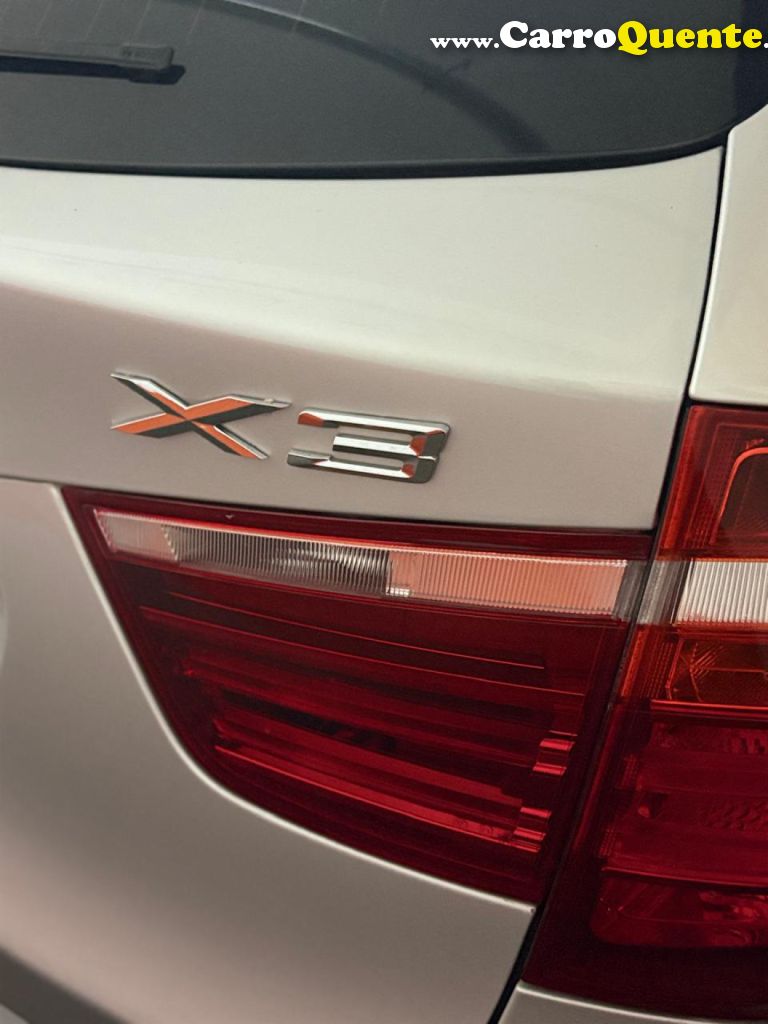 BMW   X3 XDRIVE 35IM-SPORT 3.0 306CV BI-TURBO   PRATA 2013 3.0 GASOLINA - Loja