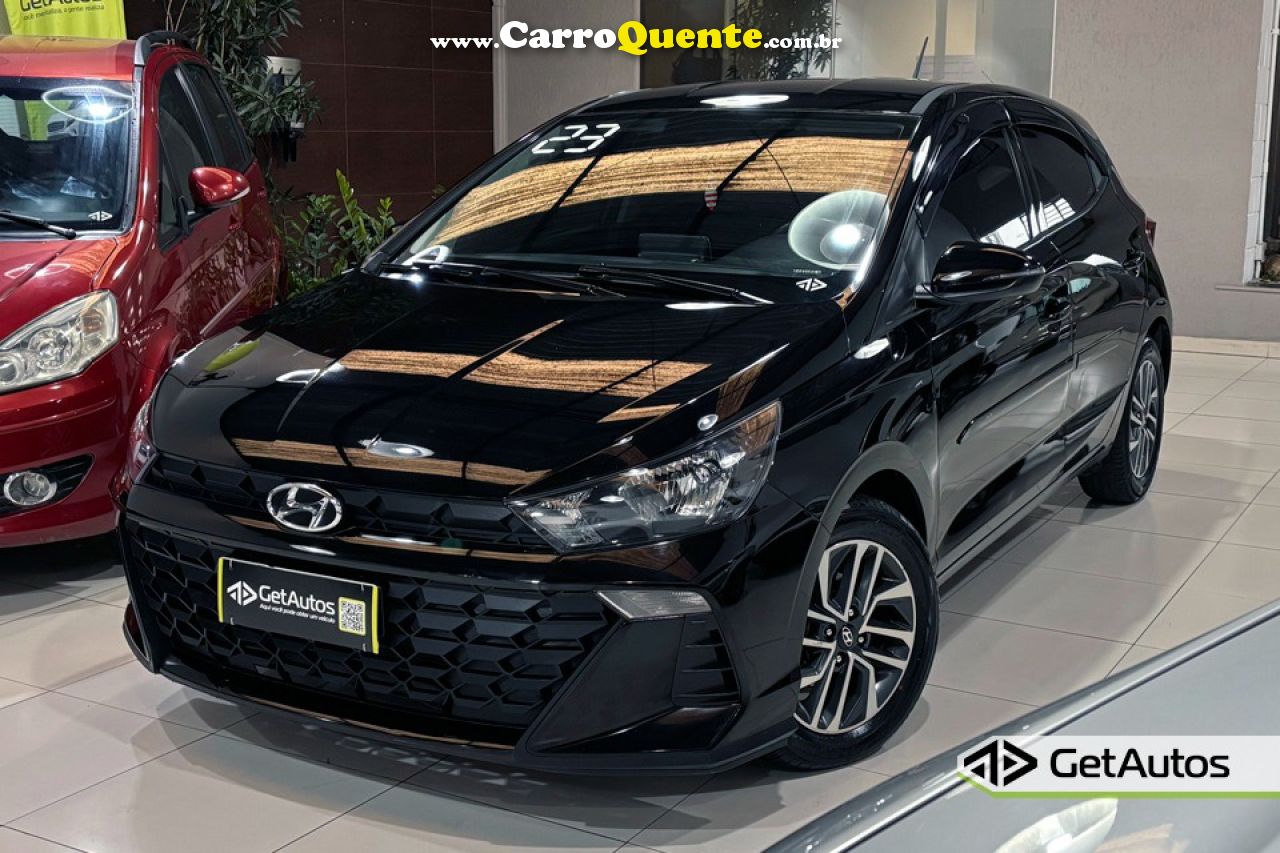 HYUNDAI   HB20 LIMITED 1.0 FLEX 12V MEC.   PRETO 2023 1.0 FLEX - Loja