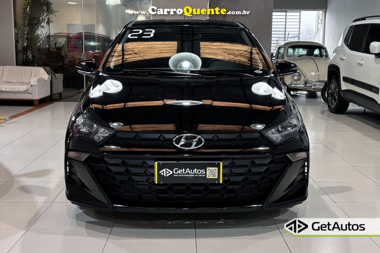 HYUNDAI   HB20 LIMITED 1.0 FLEX 12V MEC.   PRETO 2023 1.0 FLEX - Loja