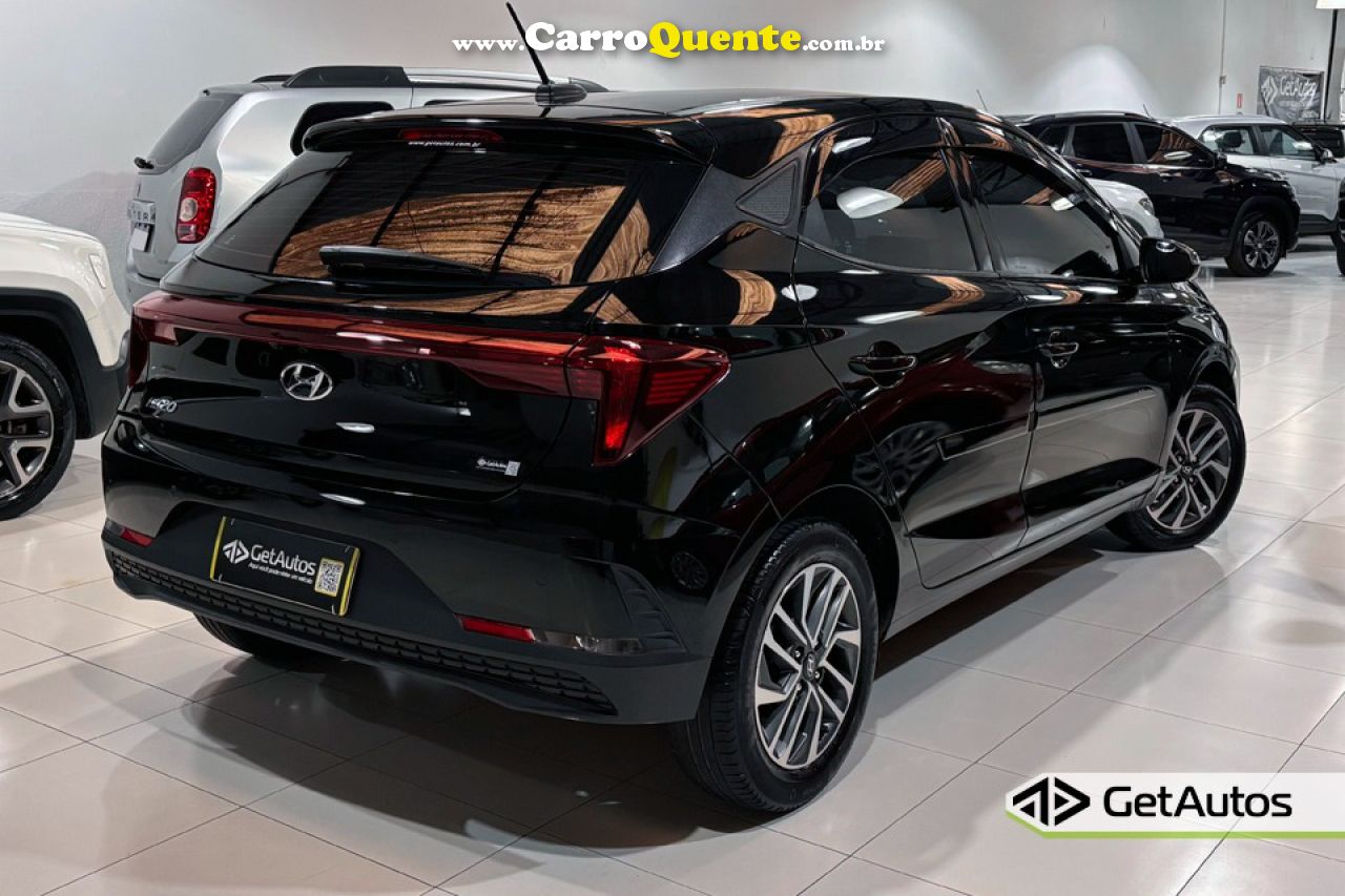 HYUNDAI   HB20 LIMITED 1.0 FLEX 12V MEC.   PRETO 2023 1.0 FLEX - Loja
