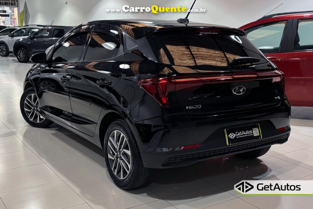 HYUNDAI   HB20 LIMITED 1.0 FLEX 12V MEC.   PRETO 2023 1.0 FLEX - Loja