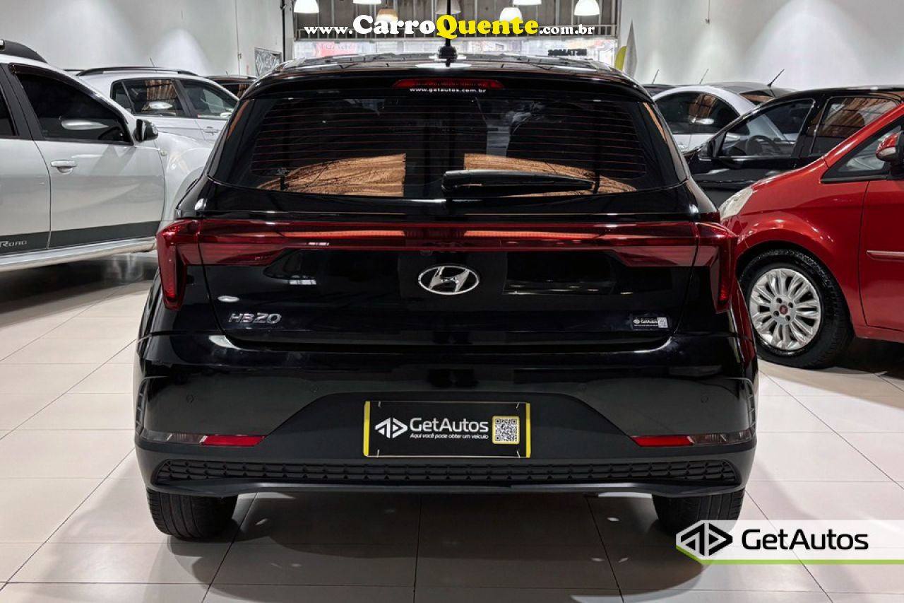 HYUNDAI   HB20 LIMITED 1.0 FLEX 12V MEC.   PRETO 2023 1.0 FLEX - Loja