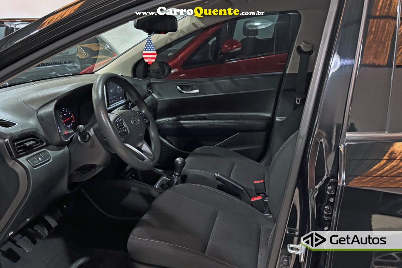 HYUNDAI   HB20 LIMITED 1.0 FLEX 12V MEC.   PRETO 2023 1.0 FLEX - Loja