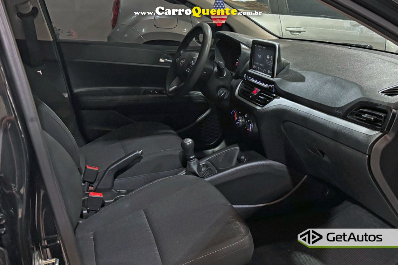 HYUNDAI   HB20 LIMITED 1.0 FLEX 12V MEC.   PRETO 2023 1.0 FLEX - Loja