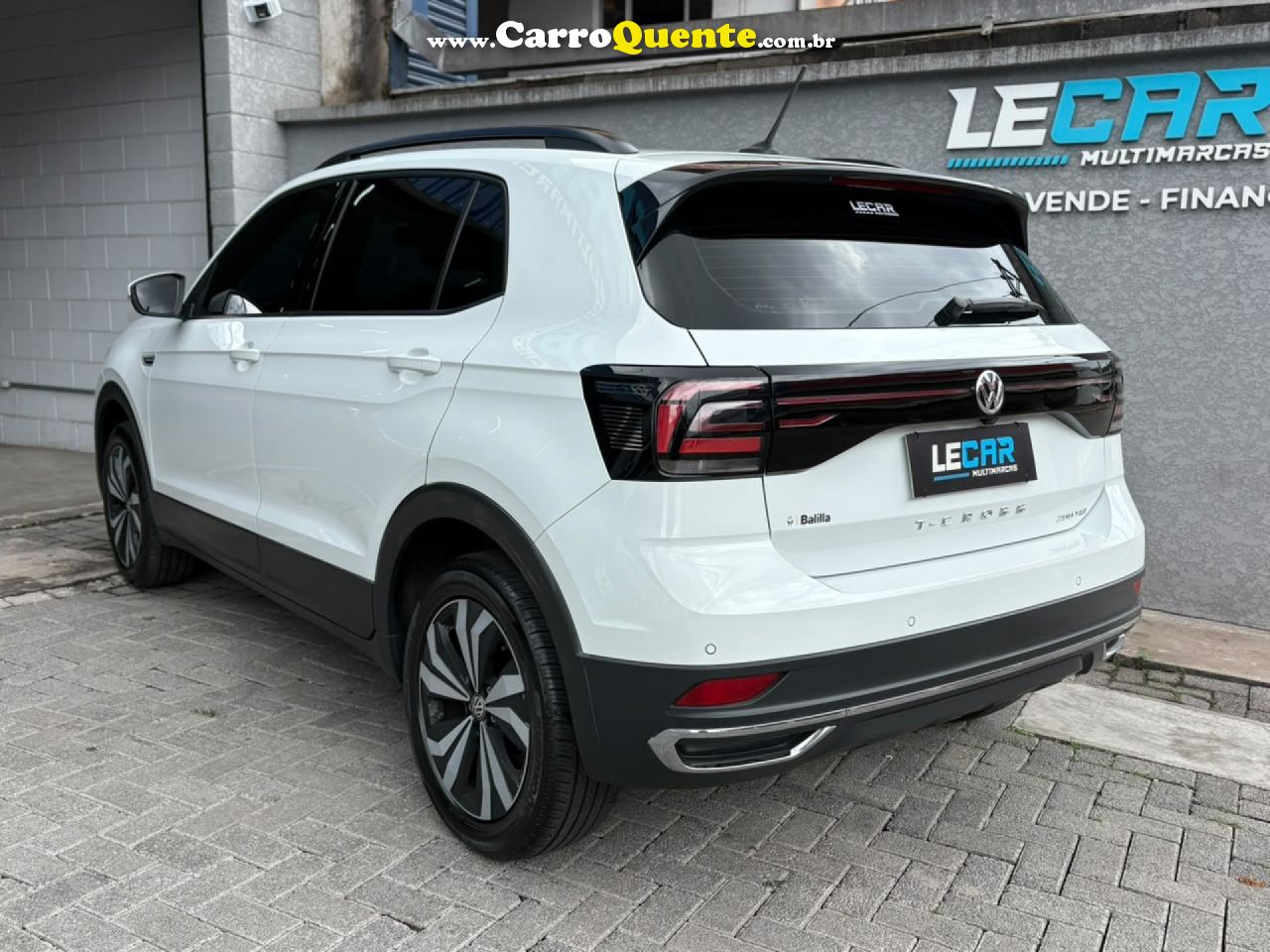 VOLKSWAGEN   T-CROSS COMFOR. 200 TSI 1.0 FLEX 5P AUT.   BRANCO 2021 1.0 FLEX - Loja