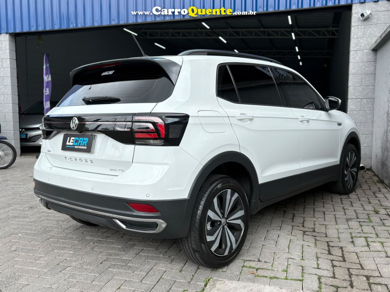 VOLKSWAGEN   T-CROSS COMFOR. 200 TSI 1.0 FLEX 5P AUT.   BRANCO 2021 1.0 FLEX - Loja