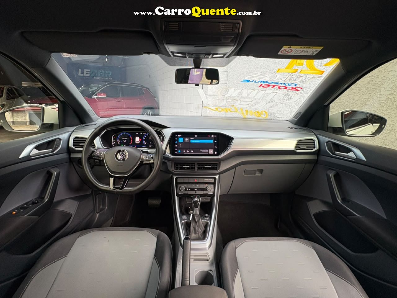 VOLKSWAGEN   T-CROSS COMFOR. 200 TSI 1.0 FLEX 5P AUT.   BRANCO 2021 1.0 FLEX - Loja