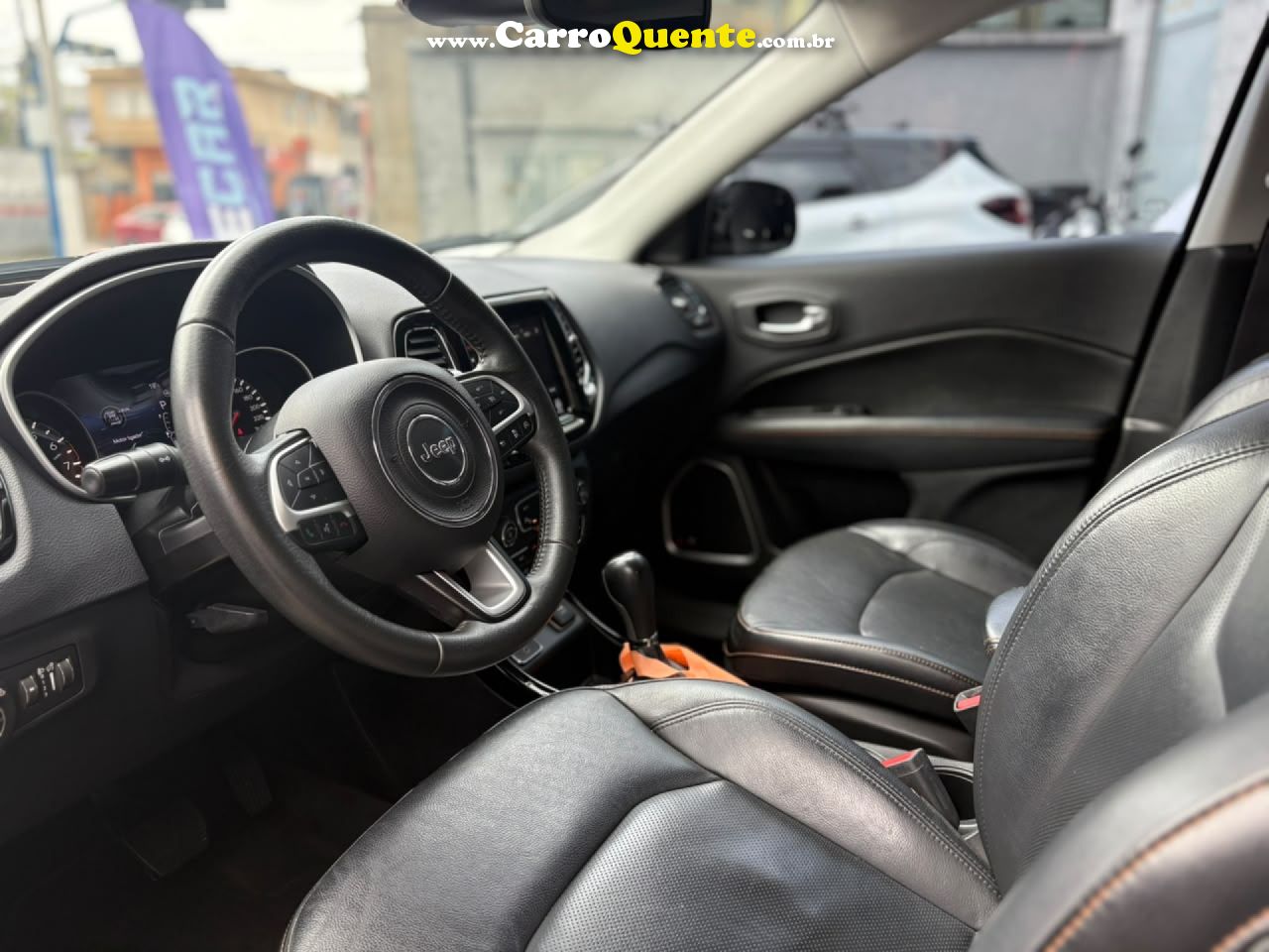 JEEP   COMPASS LIMITED 2.0 4X2 FLEX 16V AUT.   VERMELHO 2020 2.0 FLEX - Loja