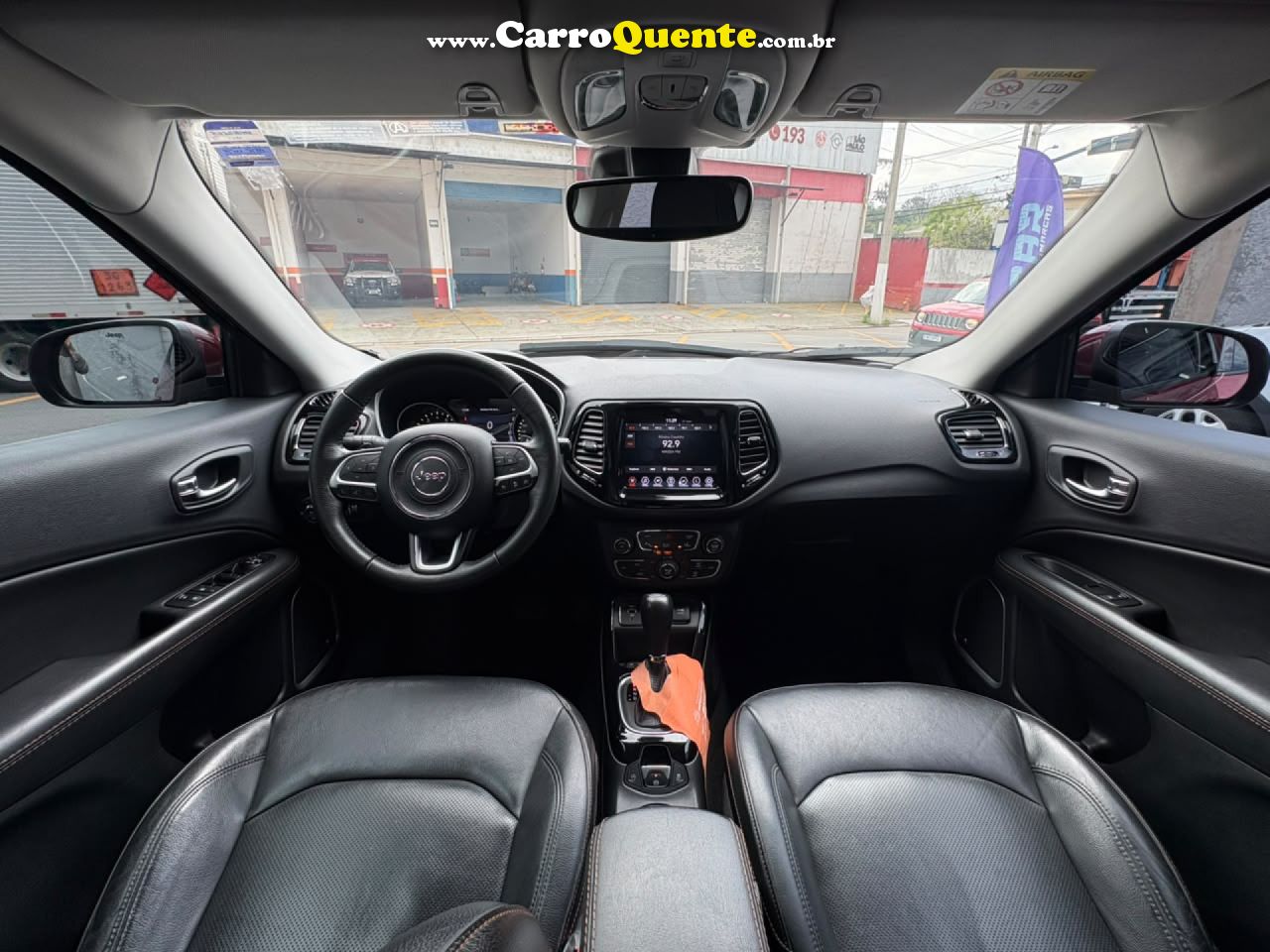 JEEP   COMPASS LIMITED 2.0 4X2 FLEX 16V AUT.   VERMELHO 2020 2.0 FLEX - Loja