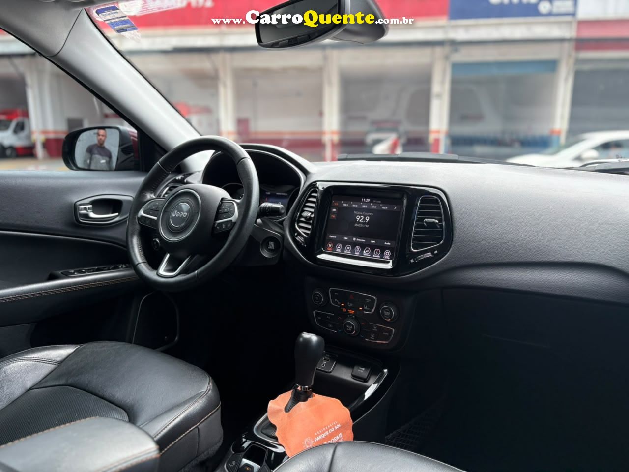 JEEP   COMPASS LIMITED 2.0 4X2 FLEX 16V AUT.   VERMELHO 2020 2.0 FLEX - Loja