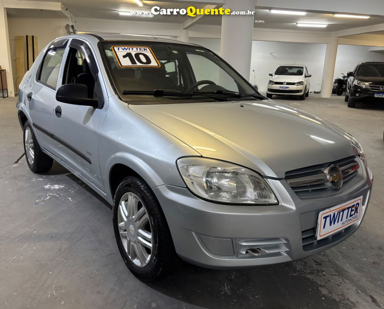 CHEVROLET   PRISMA SED. JOY 1.4 8V ECONOFLEX 4P   PRATA 2010 1.4 FLEX - Loja