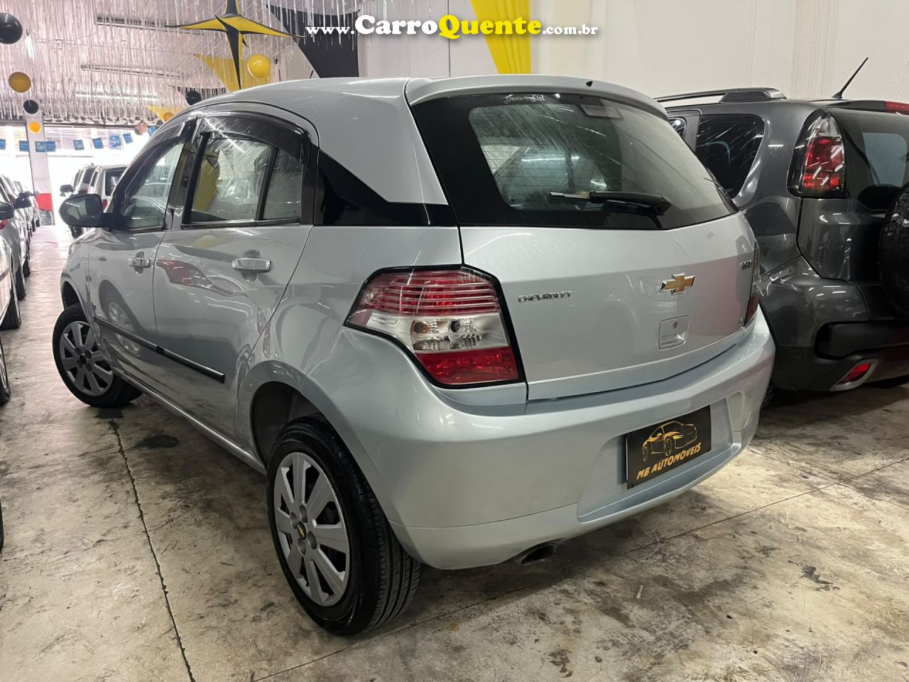 CHEVROLET   AGILE LT 1.4 MPFI 8V FLEXPOWER 5P   PRATA 2011 1.4 FLEX - Loja