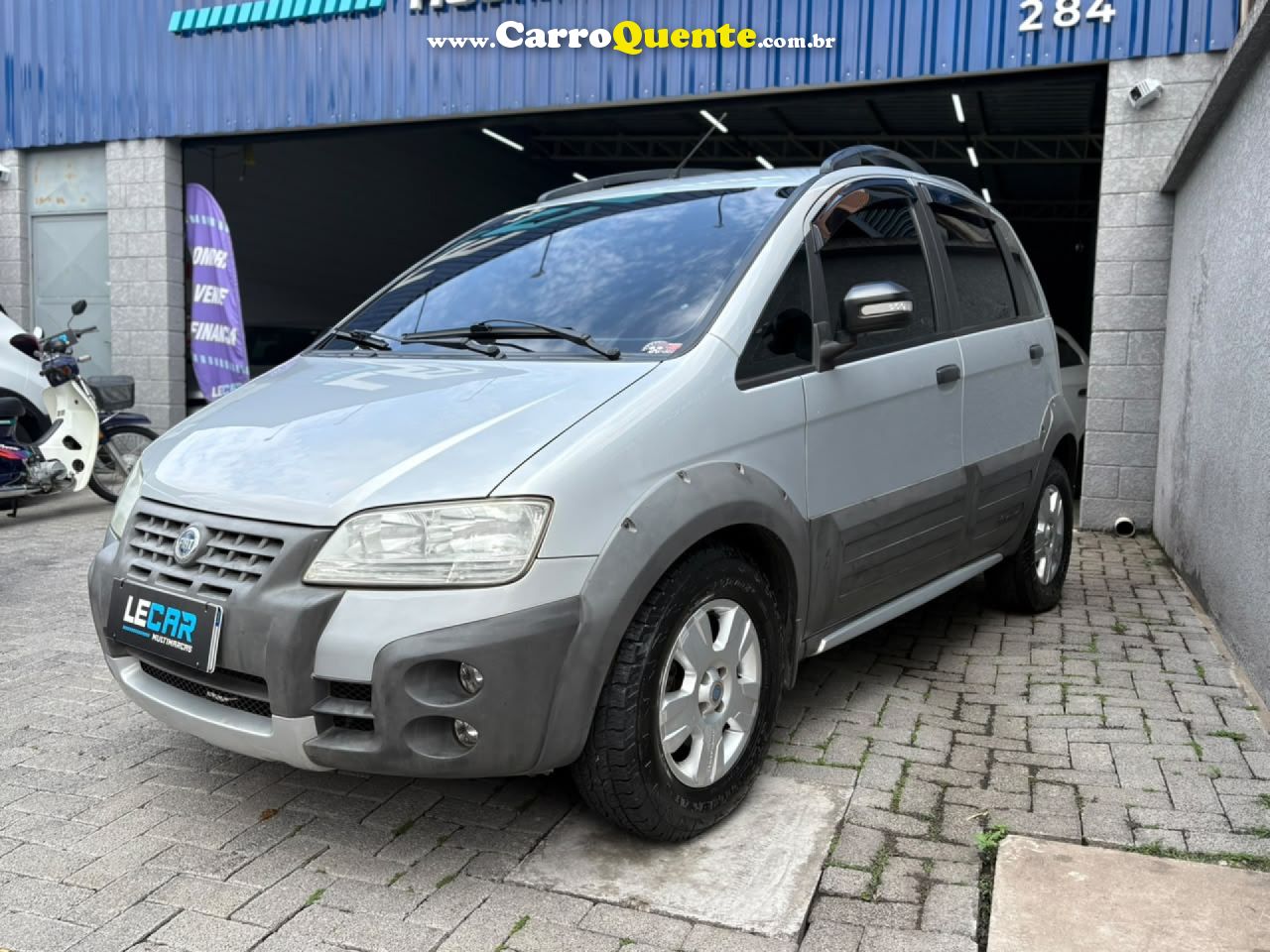 FIAT   IDEA ADVENT. ADV.LOCKER 1.8 MPI FLEX 5P   PRATA 2008 1.8 FLEX - Loja
