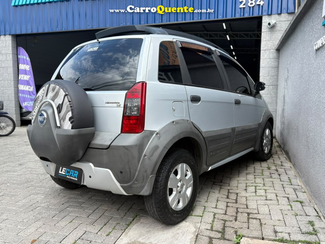 FIAT   IDEA ADVENT. ADV.LOCKER 1.8 MPI FLEX 5P   PRATA 2008 1.8 FLEX - Loja