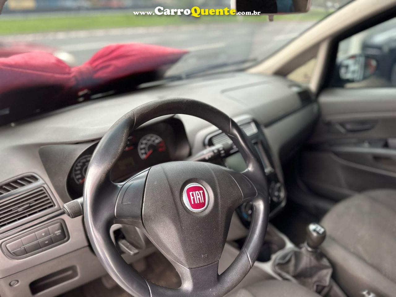 FIAT   PUNTO ATTRACTIVE 1.4 FIRE FLEX 8V 5P   PRETO 2012 1.4 FLEX - Loja