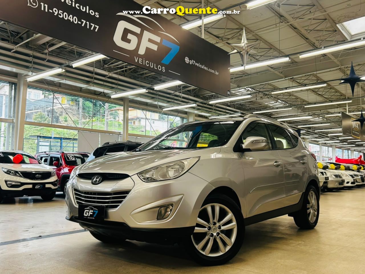 HYUNDAI   IX35 2.0 16V 170CV 2WD4WD MEC.   PRATA 2011 2.0 GASOLINA - Loja