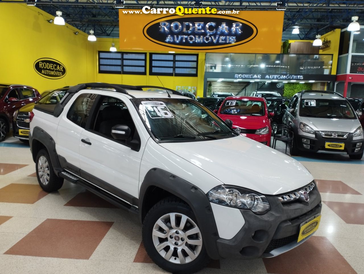 FIAT STRADA 1.8 MPI ADVENTURE CD 16V 2016 - Loja