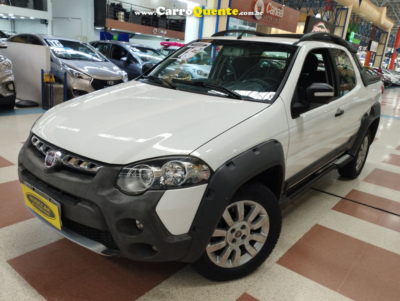 FIAT STRADA 1.8 MPI ADVENTURE CD 16V 2016 - Loja