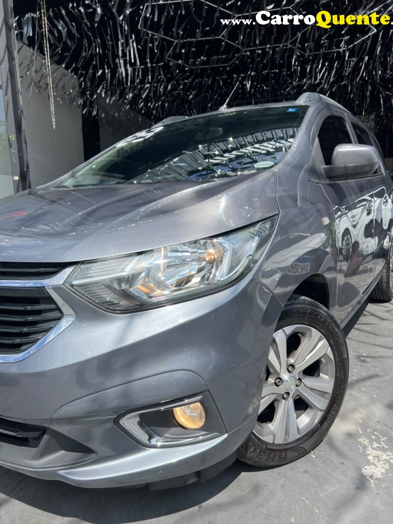CHEVROLET   SPIN PREMIER 1.8 8V ECONO.FLEX 5P AUT.   CINZA 2023 1.8 FLEX - Loja