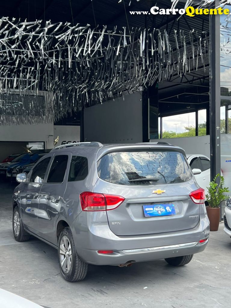 CHEVROLET   SPIN PREMIER 1.8 8V ECONO.FLEX 5P AUT.   CINZA 2023 1.8 FLEX - Loja
