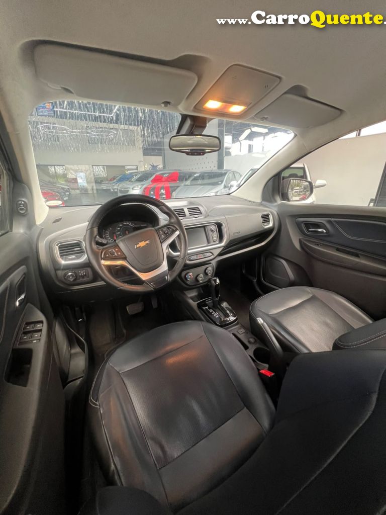 CHEVROLET   SPIN PREMIER 1.8 8V ECONO.FLEX 5P AUT.   CINZA 2023 1.8 FLEX - Loja