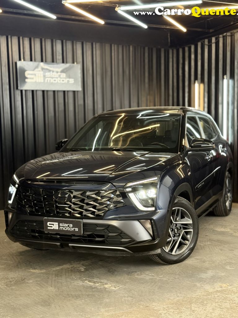 HYUNDAI   CRETA N LINE 1.0 TB 12V FLEX AUT.   AZUL 2023 1.0 FLEX - Loja