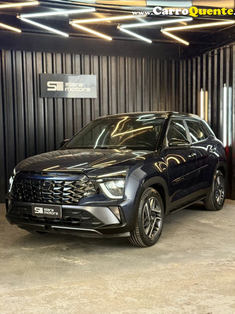 HYUNDAI   CRETA N LINE 1.0 TB 12V FLEX AUT.   AZUL 2023 1.0 FLEX - Loja
