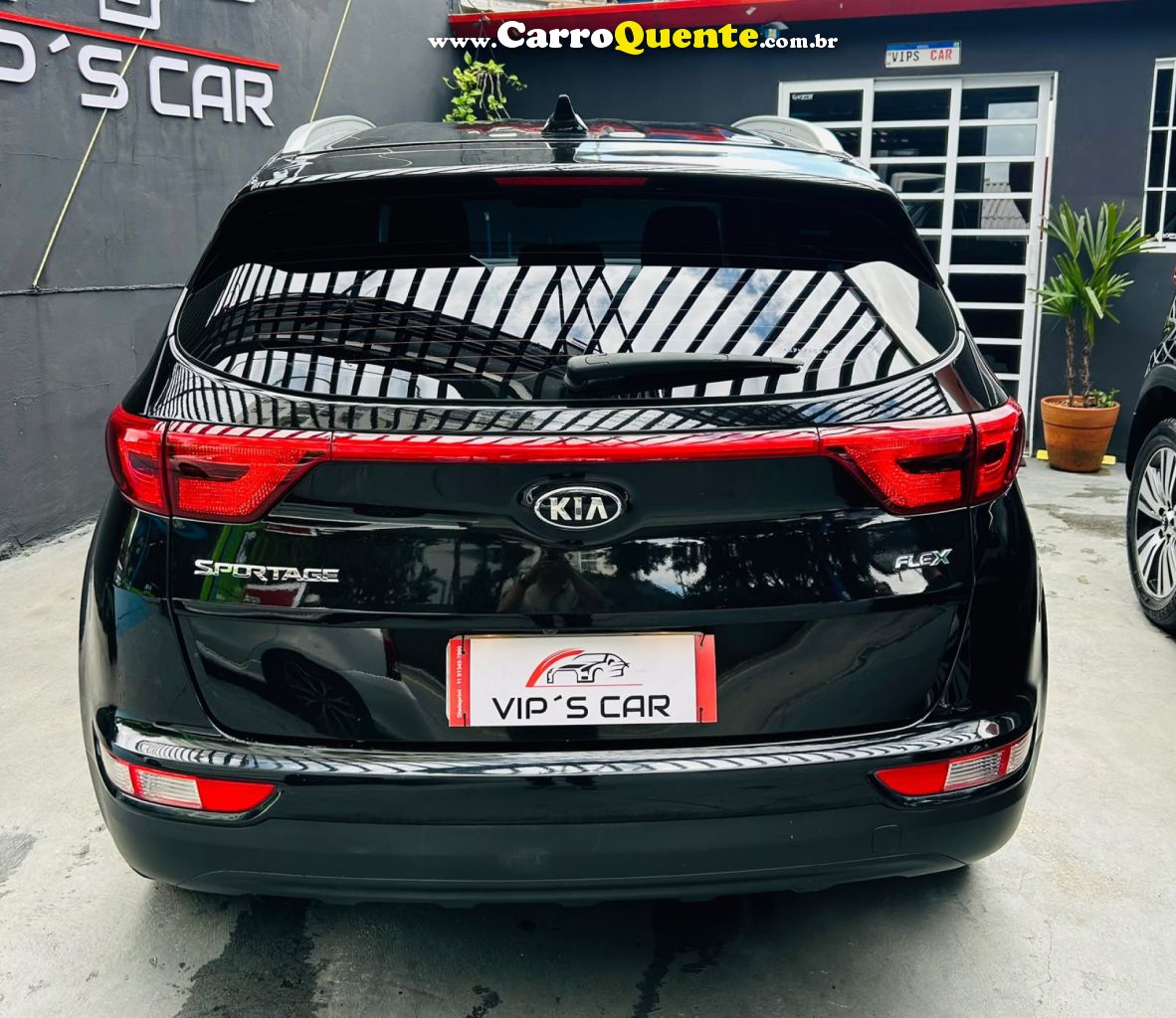 KIA   SPORTAGE LX 2.0 16V 2.0 16V FLEX  AUT.   PRETO 2019 2.0 FLEX - Loja
